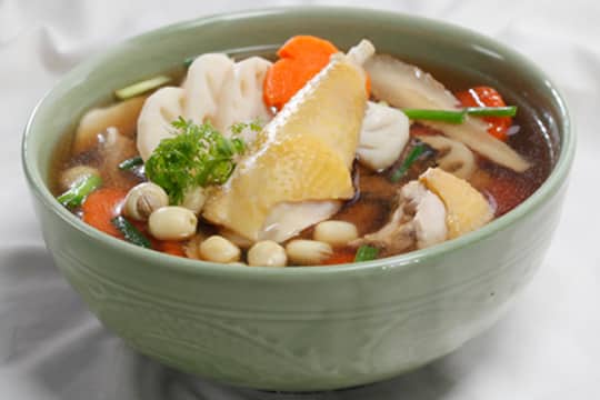 Gà tần thuốc bắc