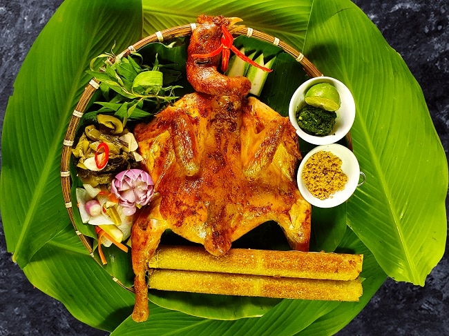 Gà nướng Tây Bắc